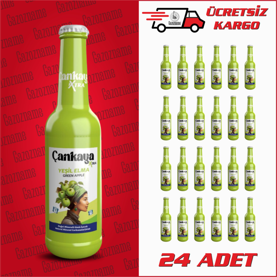 Çankaya Yeşil Elma 250 ml (24 adet)